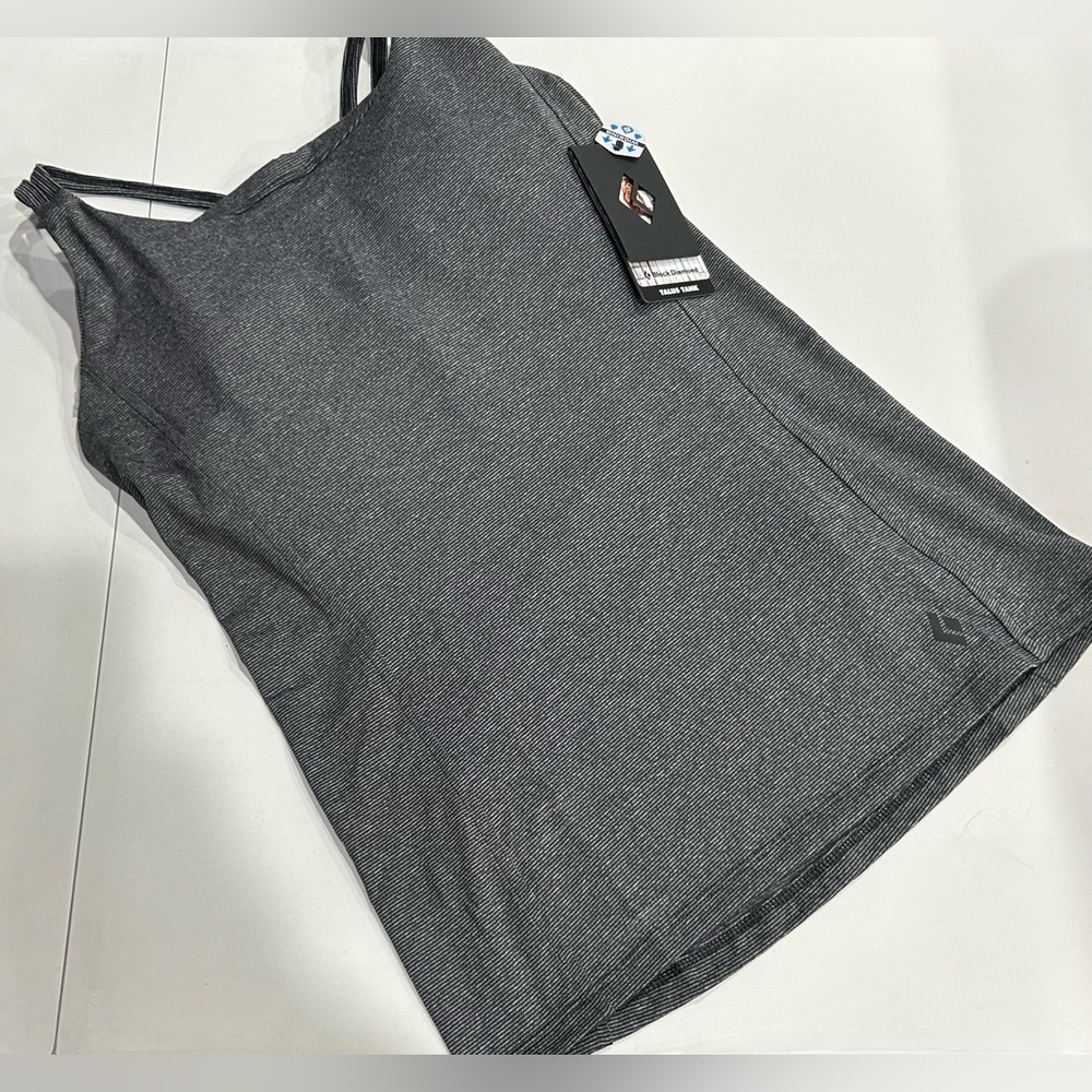 Black Diamond Women’s XS Talus Tank Top Black NWT Breathable Tech Fabric